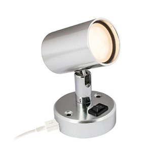 Spotlight, Mini Tube D1, med inbyggd USB-laddare