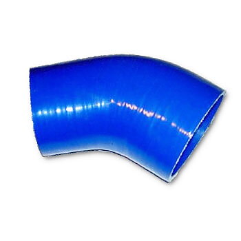 Reduceringböj Siliconslang Diameter  76mm till 64mm , Blå