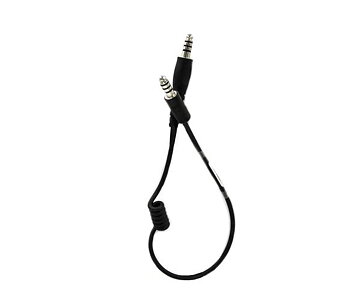 Intercom adapter från Stilo hjälm till Peltor 15 Cm