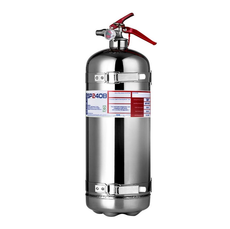 Sparco AFFF brandsläckare  2,4 Liter