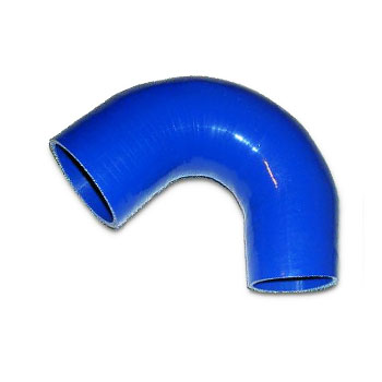 Reduceringböj 135 Grader Siliconslang Diameter  76mm  till 51mm ,Blå