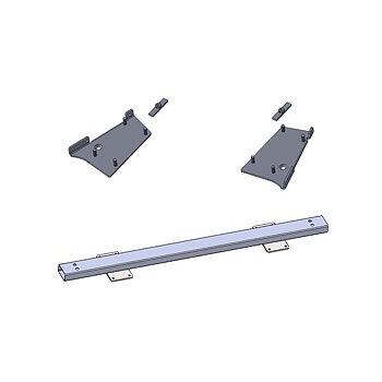 Chassiadapter Fiat Ducato X250/X290 Euro 6, monteringssats fram/bak