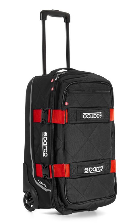 Sparco Resväska Travel  Svart/Röd
