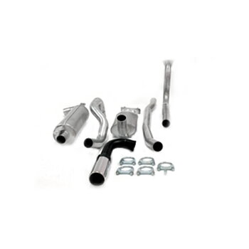 2,5" sportavgassystem 240 turbo, helsats
