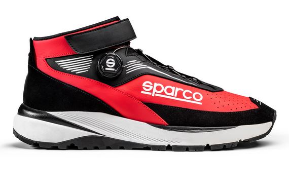Sko, Sparco Chrono Svart/Röd