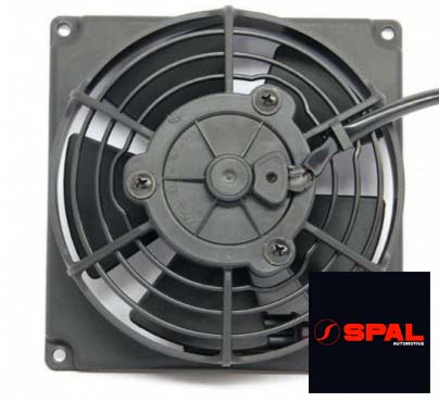 Elfläkt  4,5"" tryckande - SPAL - 350 m3/h