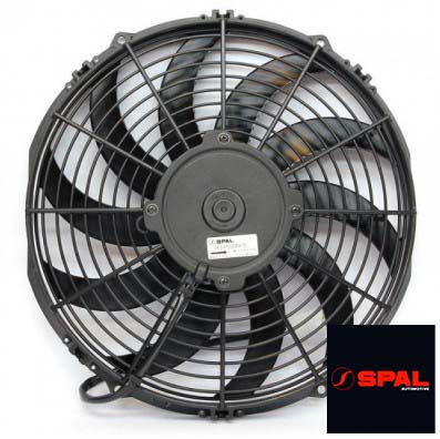 Elfläkt 10"" tryckande - SPAL - Värsting 1430 m3/h