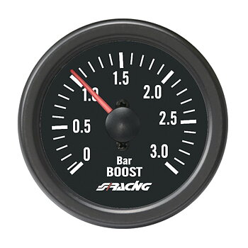 Turbotrycksmätare för turbodiesel, svart, Simoniracing