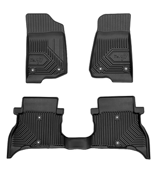 Djupa gummimattor Jeep Wrangler 4xe, 2021 -