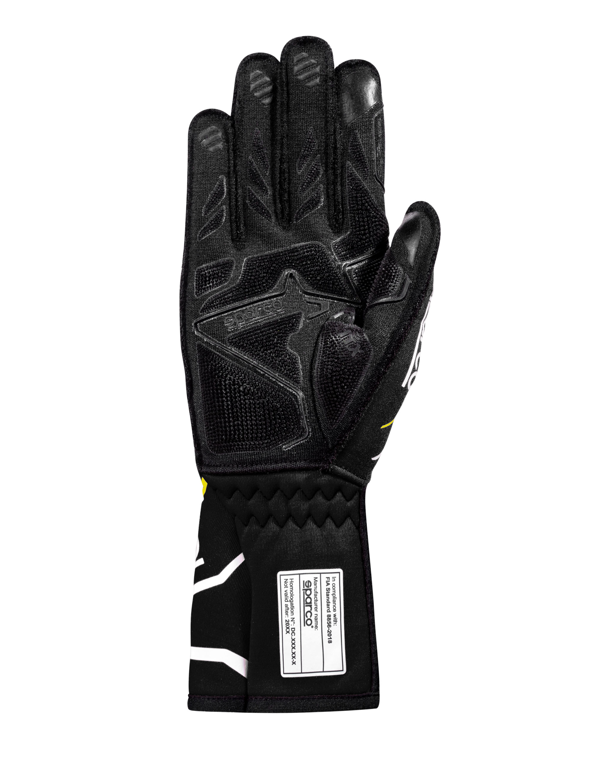 Sparco handske Tide+ , HTX för bästa greppp  , utvändig söm , Röd - 3