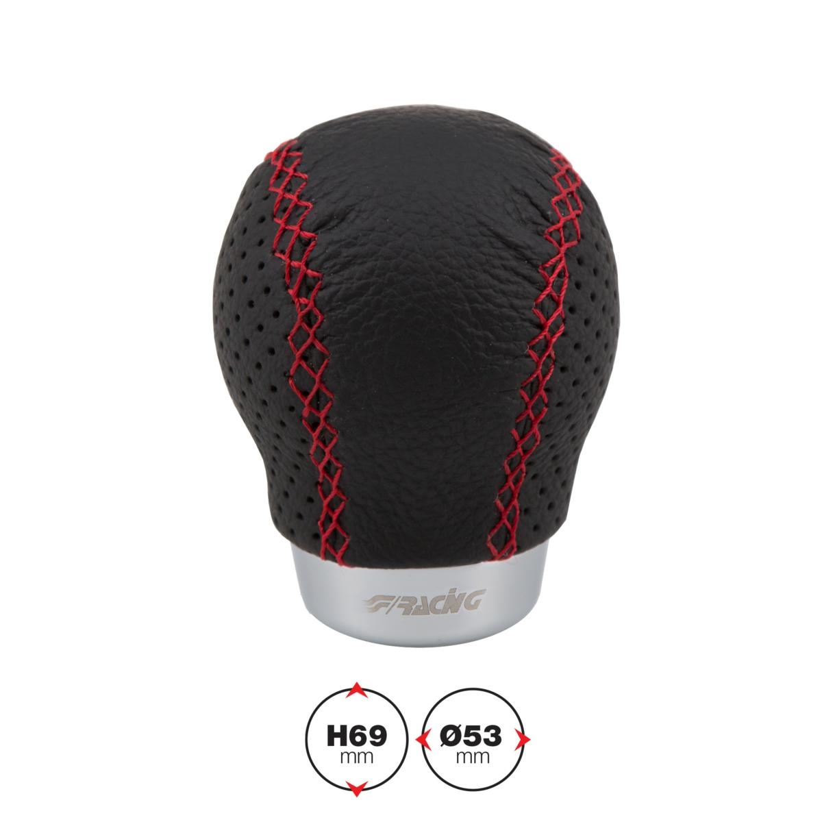 Växelspaksknopp för liftup backväxel, röd söm