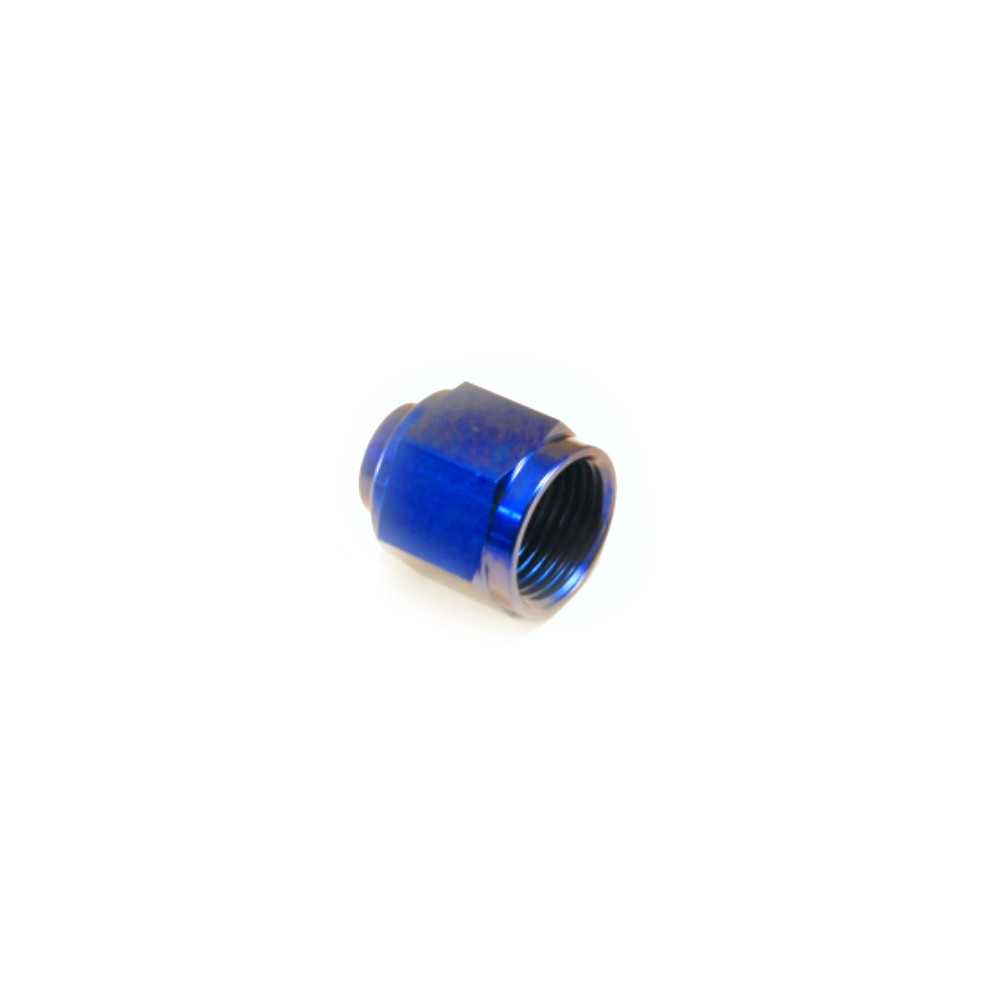   AN4-anslutning till 1/4" aluminiumrör, blå