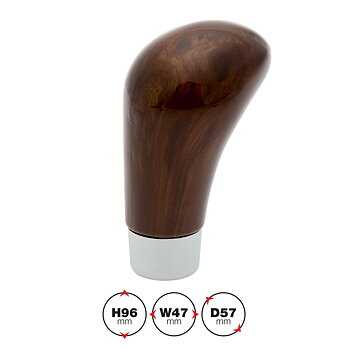 Växelspaksknopp i trä, Kerb Wood