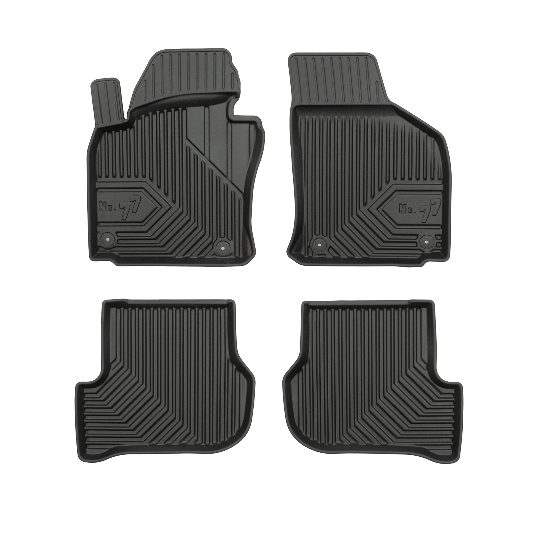 Djupa gummimattor Volkswagen Golf VI, 2008 - 2016