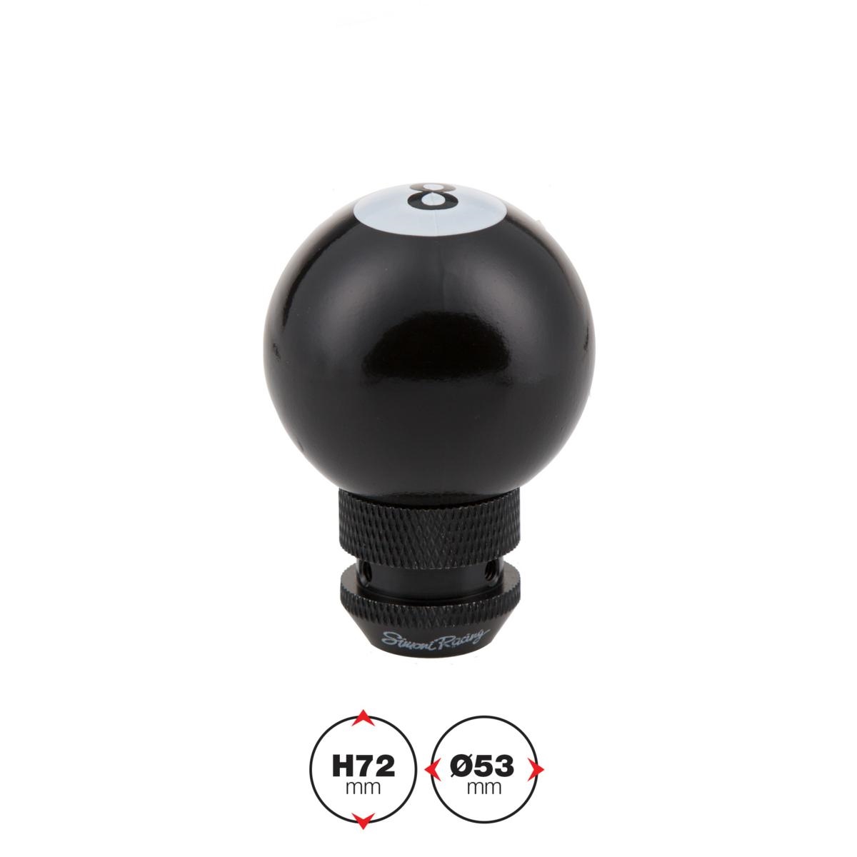 Växelspaksknopp, Billiard 8-ball