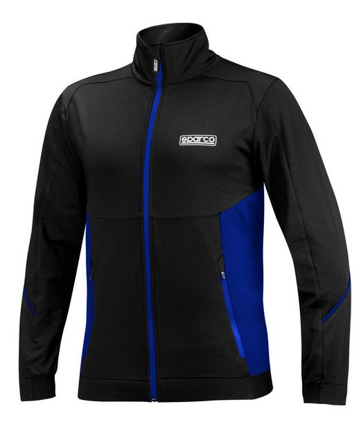 Sparco sweatshirt, svart/blå