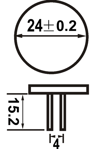 LED- Lampa LED G4 / 1,3W Back - 2