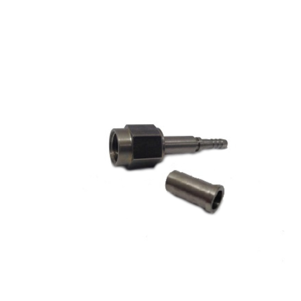 Presskoppling Hona 7/16 (AN4) till AN3-slang, konkav