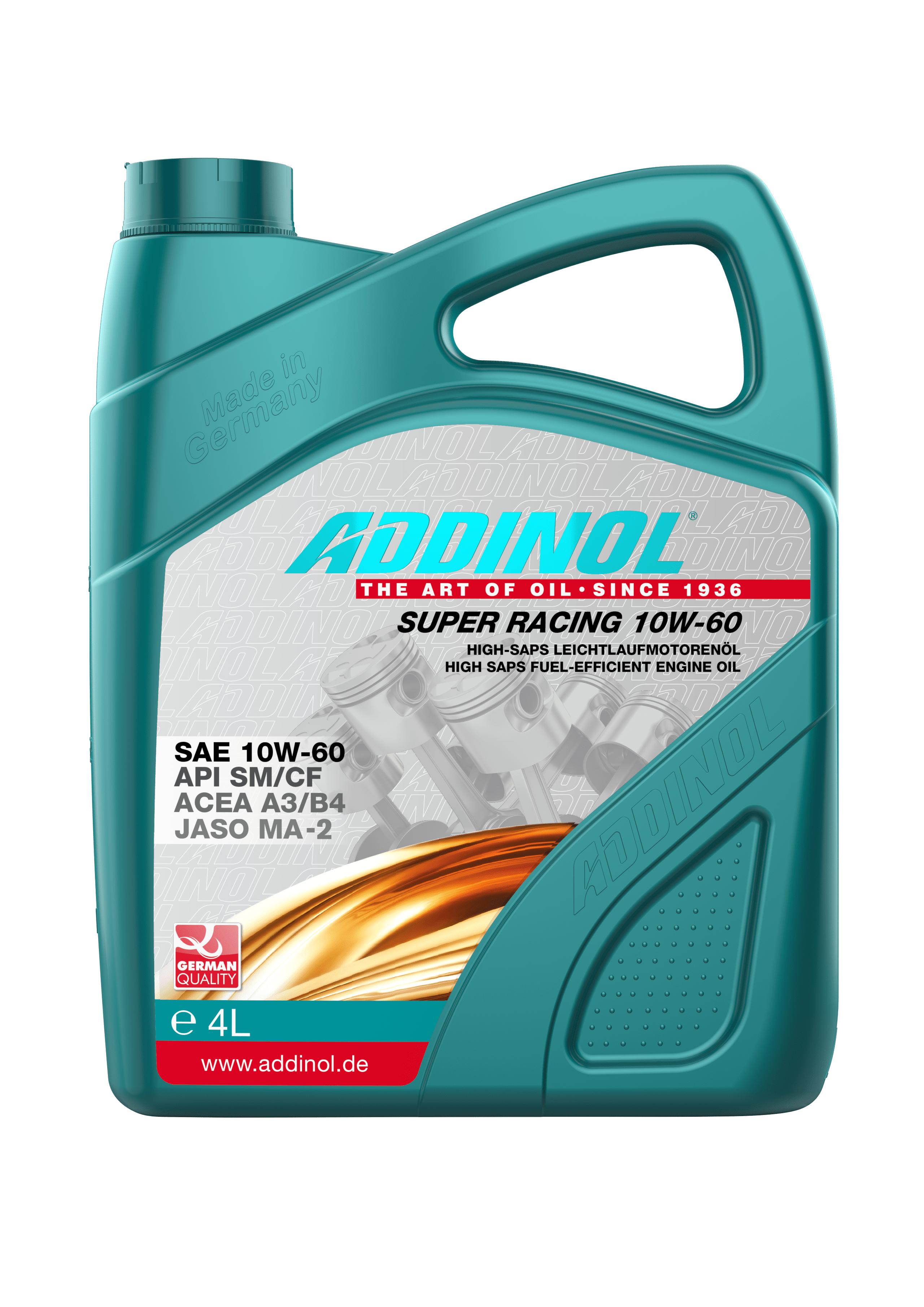 ADDINOL Super Racing motorolja 10W-60  4 liter