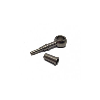 3/8" 10 mm banjo till AN3-slang, rak