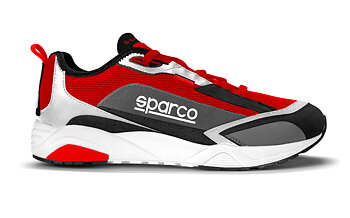 Sparco sneakers S-Lane, röd/svart