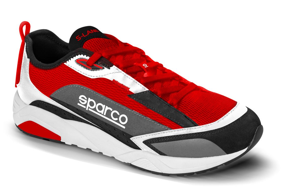Sparco sneakers S-Lane, röd/svart - 2