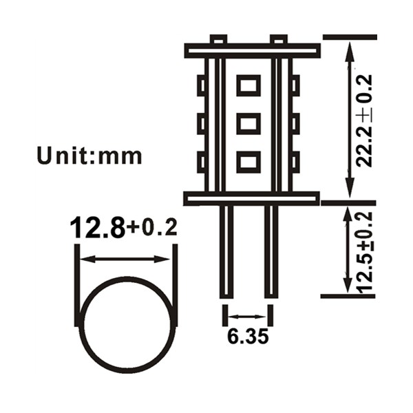 LED- Lampa LED G4 / 1,4W - 2