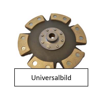 Lamell Sinter 6 puck SAAB 900 94 -98  ""228mm