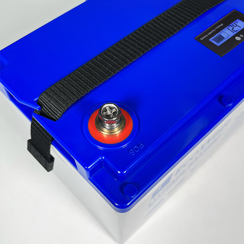 LiFePO4 Batteri 12 Volt 100 Ah , Lifepo4 , BMS , LCD Display , Prisvärt Bodelsbatteri - 6