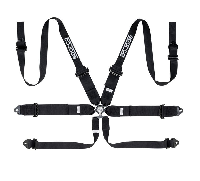 Sparco  6-punktsbälte 04818RH1, svart