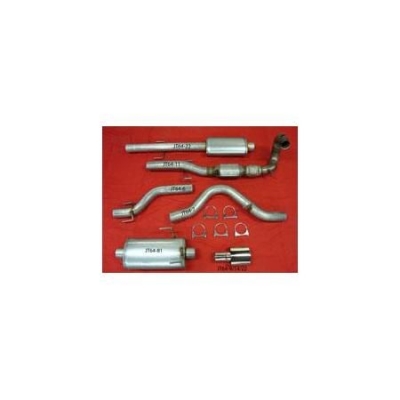 3" sportavgassystem 9-5 98-01 med 100cells racekat. Helsats, 2 dämpare. -RF-