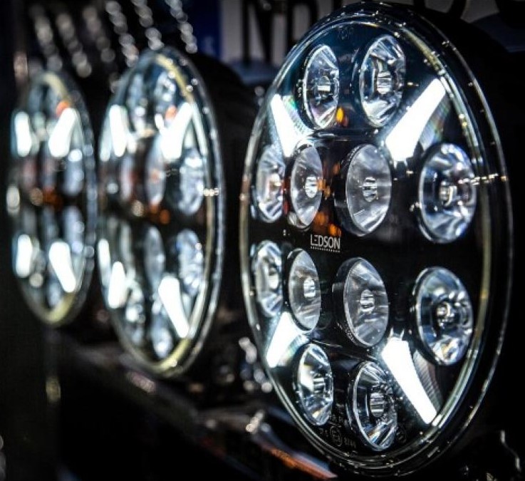 LED extraljus 9" Pollux9+ LEDSON 120W  (E-godkänd) - 5