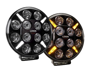 LED extraljus 9" Pollux9+ LEDSON 120W  (E-godkänd)