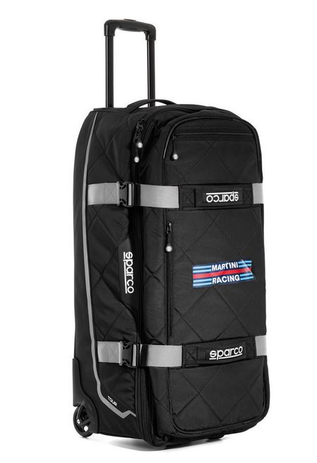 Sparco Resväska Martini Racing  Tour, svart/grå