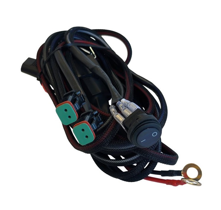 Reläkitt 12Volt  för DT kontakt  , 2 ljus