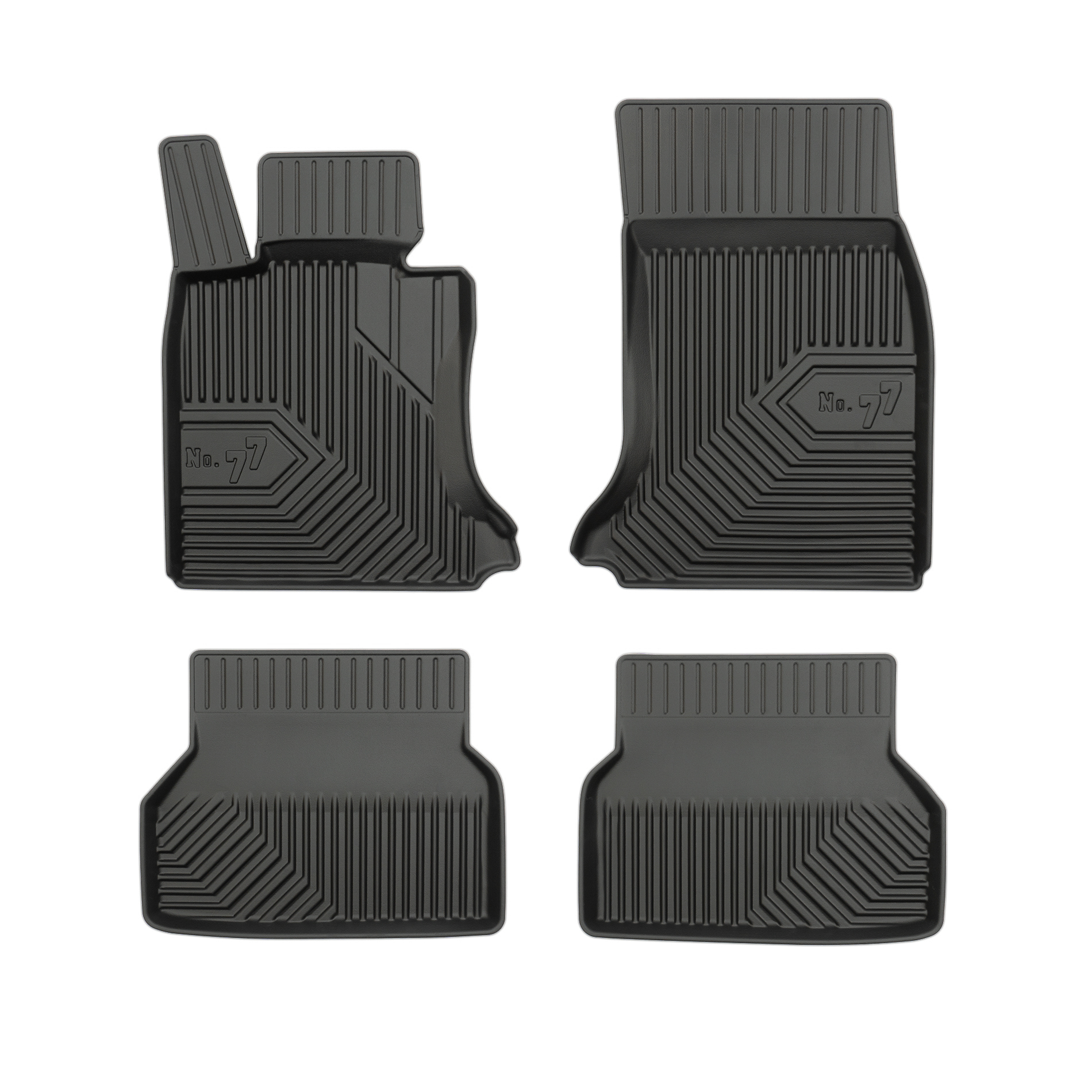 Djupa gummimattor BMW Serie 5 E60, 2003 - 2010
