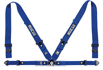 Sparco 04716M1  4-punktsbälte, blått