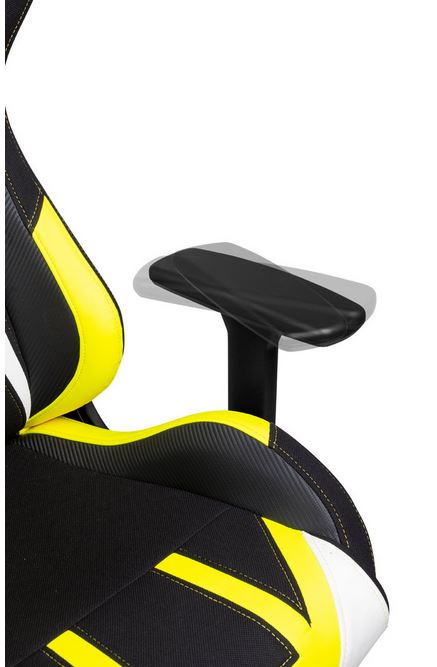 Gamingstol Torino, svart/orange - 6