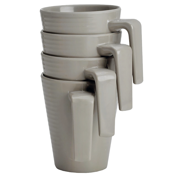 Melaminmugg, Seramika Latte, 1-pack