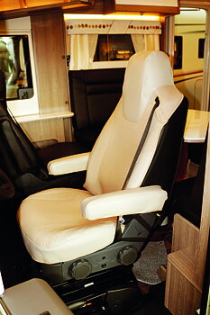 Fiat Ducato lV , Bilklädsel 2014 -  HUSBIL , Intergrerade bälten -Antrazit- 1 Par