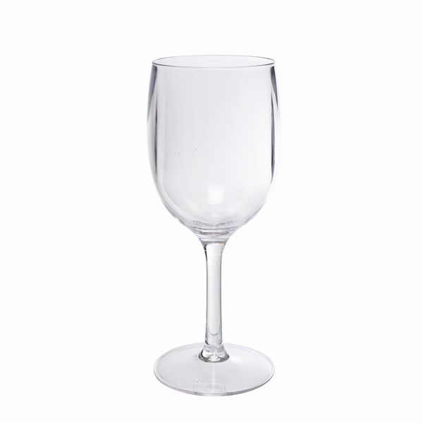 Glas i SAN-plast, vinglas 28 cl