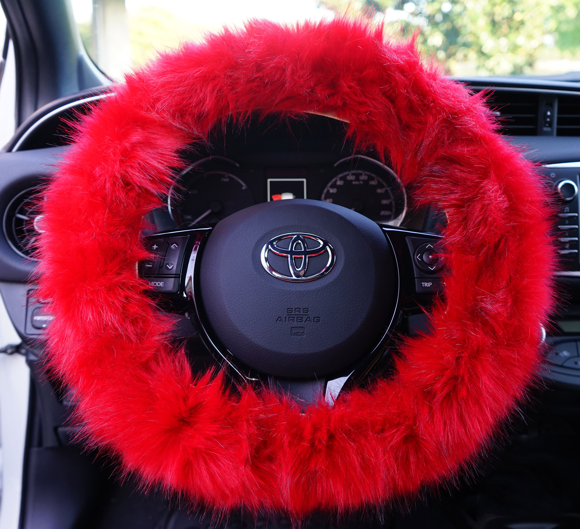 Rattmuff Fluffig Röd - 2