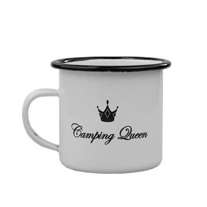 Plåtmugg, Royal Camping, Camping Queen