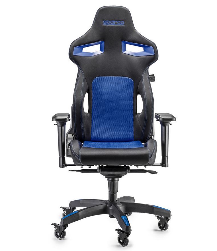 Gamingstol Sparco Grip Stint, svart/röd - 2