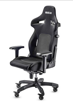 Gamingstol Sparco Grip Stint, svart