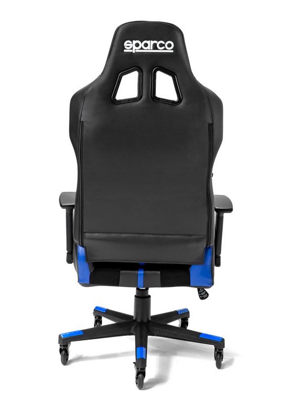 Gamingstol Sparco Trooper, svart/röd - 3