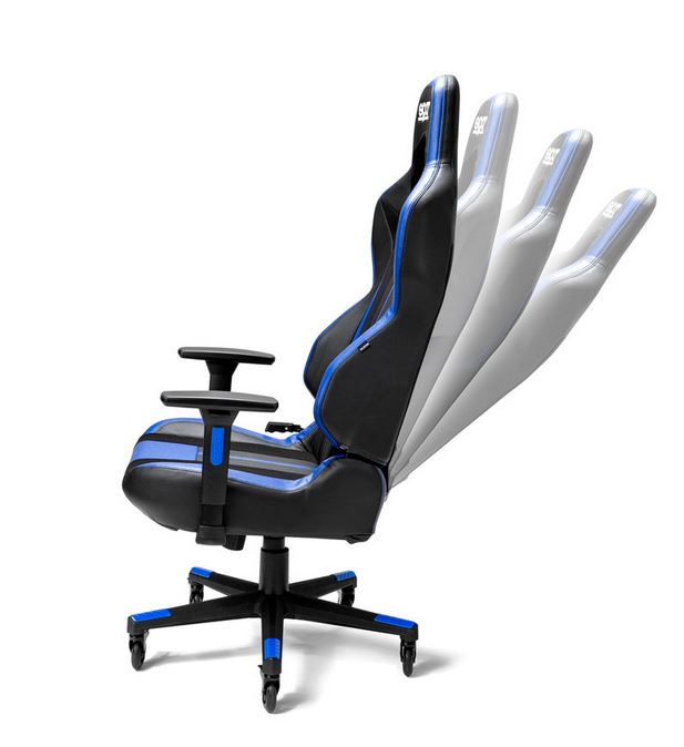 Gamingstol Sparco Trooper, svart - 5