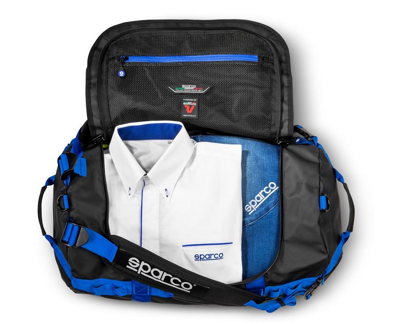 Sparco Duffel bag Dakar-S, svart/röd - 3