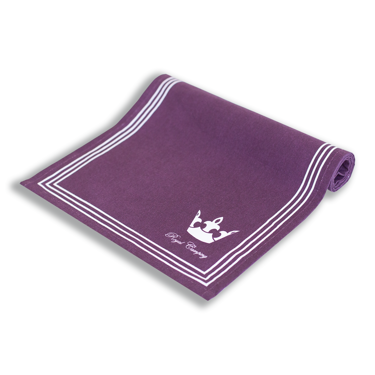 Löpare, Royal Camping, Plommon 40x140 cm