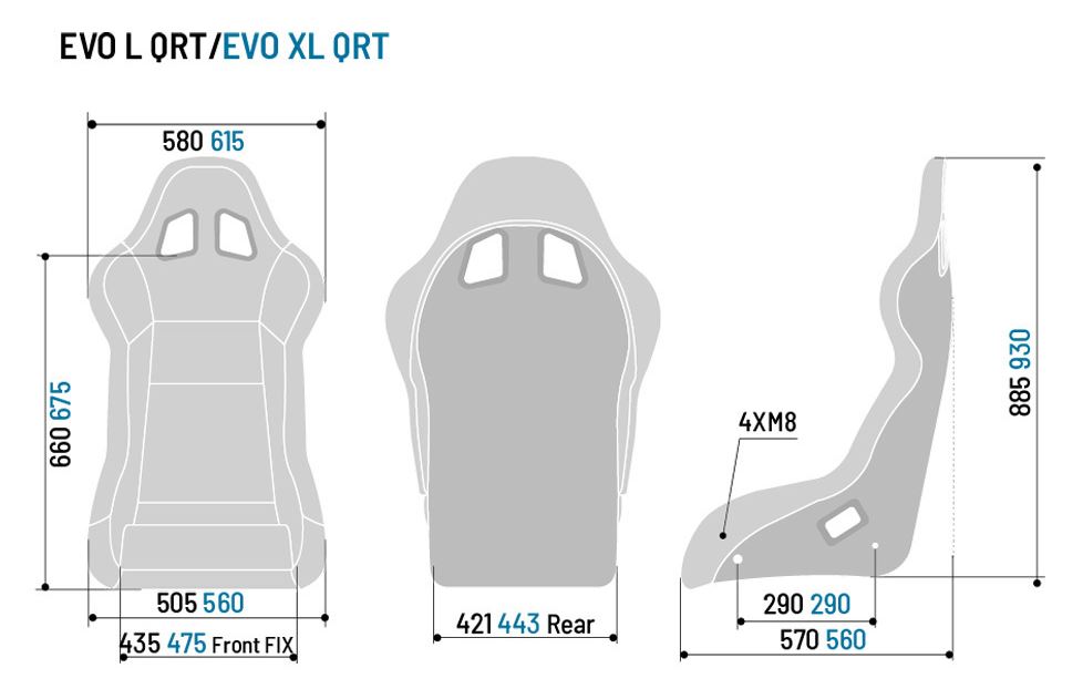 Stol Sparco EVO  XL QRT - 2